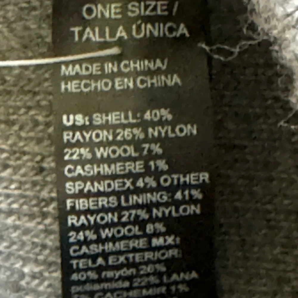 WHBM Rhinestone Patterned hat - Picture 7 of 7